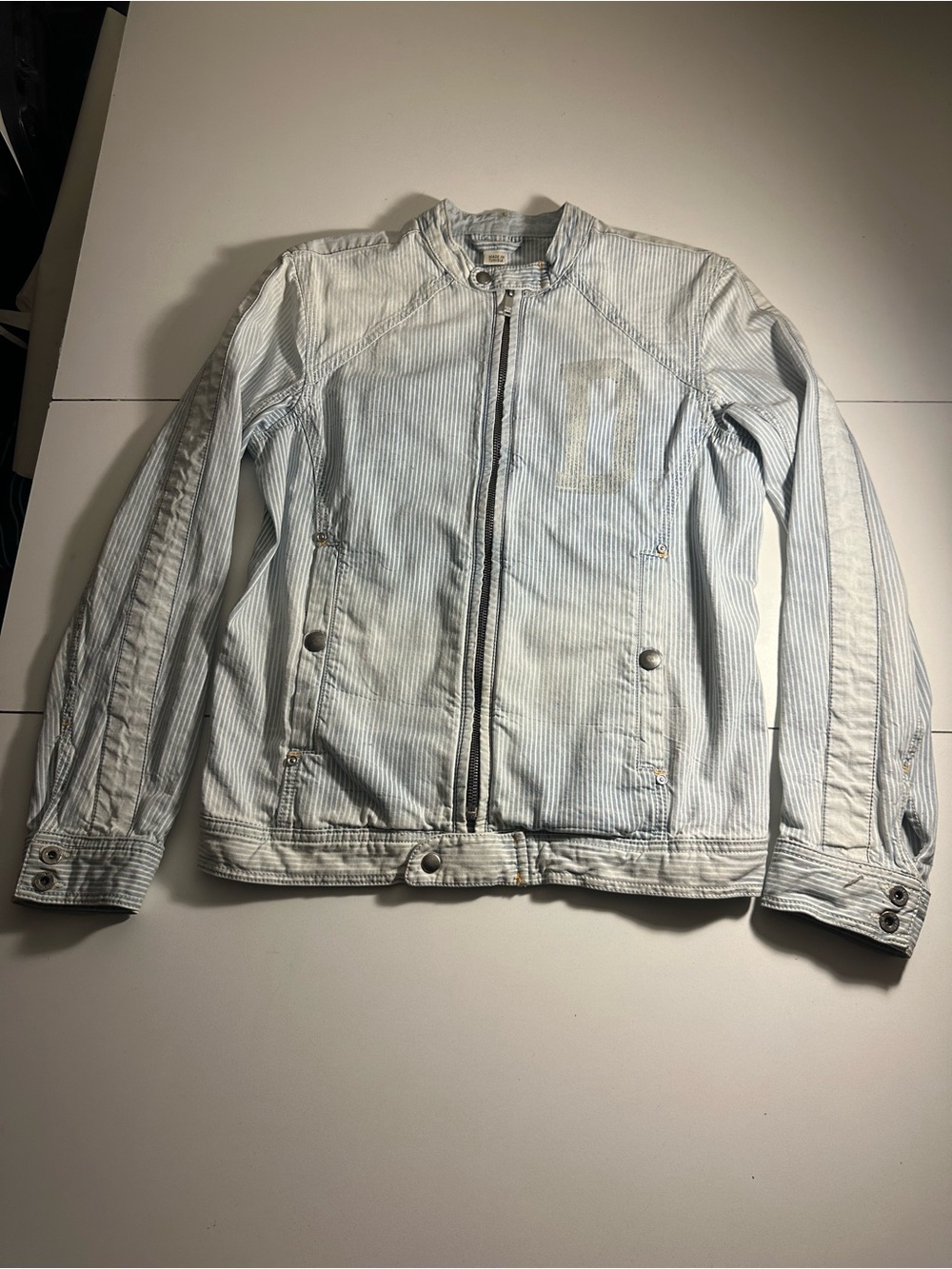Men’s twill Diesel Moto Jacket